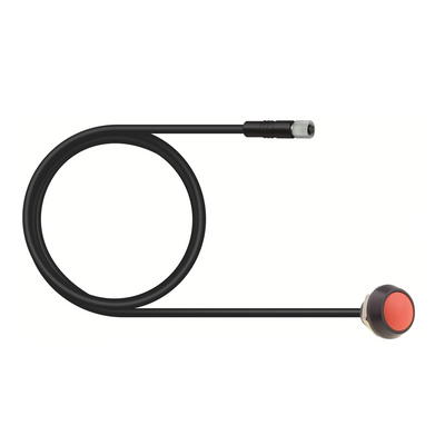 SINGLE PTT BUTTON WITH M5 CONNECTOR (LENGTH 2M) - CLEARVOICE