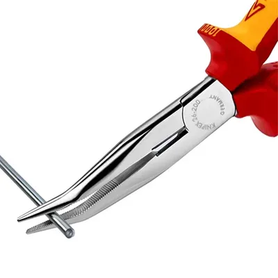 KNIPEX Flacktång vinklad 1000V 200 mm