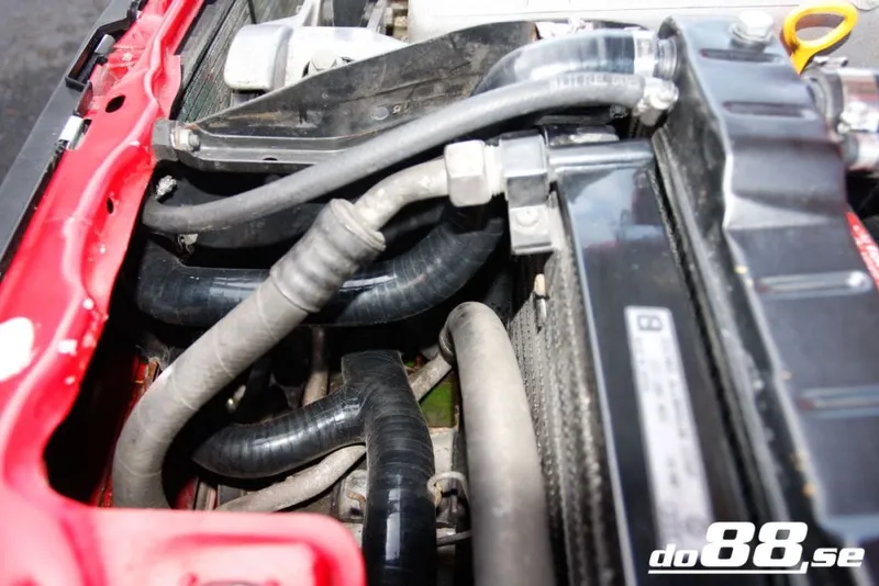 Kylarslangkit Audi Quattro 20v Svart