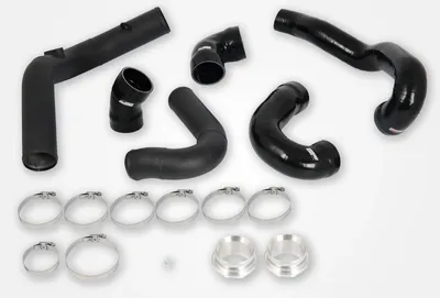 SAAB 9-5 2.8T V6 (10–11) Tryckrör med Svarta slangar