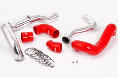 SAAB 9-3 2.8T V6 (06–11) Tryckrör med Röda slangar