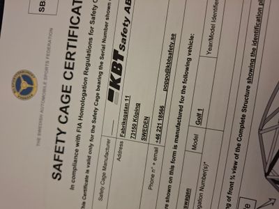 Golf MK1 Appendix K upp till -81