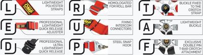 OMP 6-Punkt Pull-Down – FIA 8853-2016