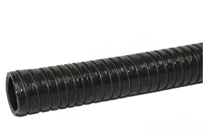 Silikonslang Svart Flexibel 1,875" (48mm)