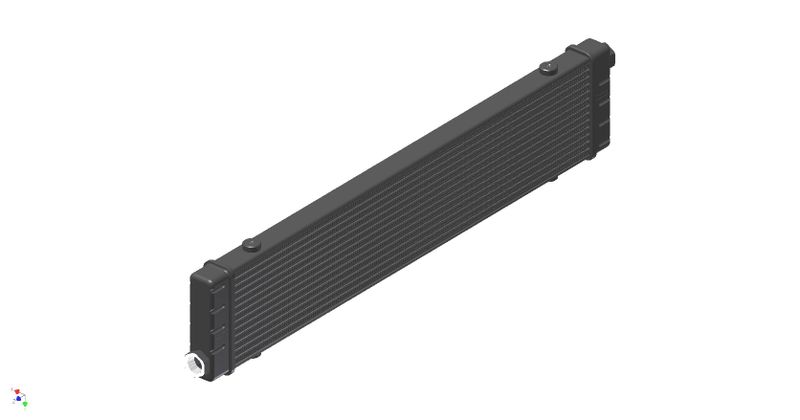 Setrab Oljekylare Slimline 14 Rader