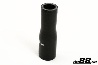 Silikonslang Svart 0,625 - 1´´ (16-25mm)