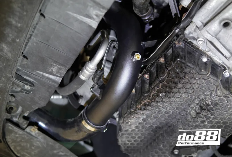 Tryckrör + Turbo Muffler Delete Svart Polo GTI 6C / Ibiza Cupra 6J