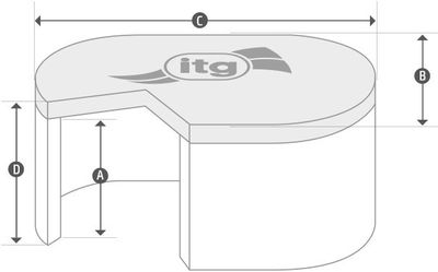 ITG JC20 täckande skumluftfilter