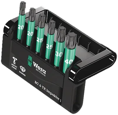 WERA Bit-Check 6 TX Impaktor 1