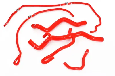 Volvo C30/C70/S40/V50 Turbo Automat (04–13) Kylarslangar Röd