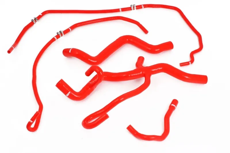 Volvo C30/C70/S40/V50 Turbo Automat (04–13) Kylarslangar Röd