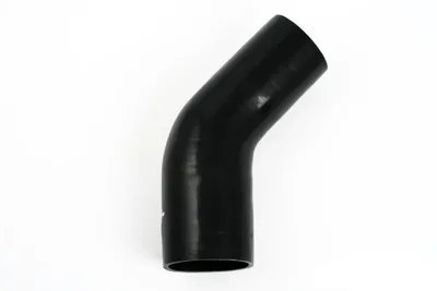 Silikonslang Svart 45° 3–3,5" (76–89 mm)