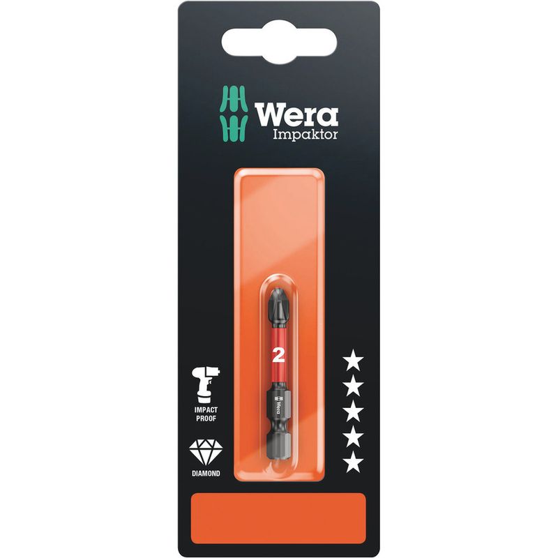 WERA 851/4 IMP DC PH 2 x 50 mm