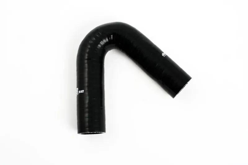 Silikonslang Svart 135° 1,25" (32mm)