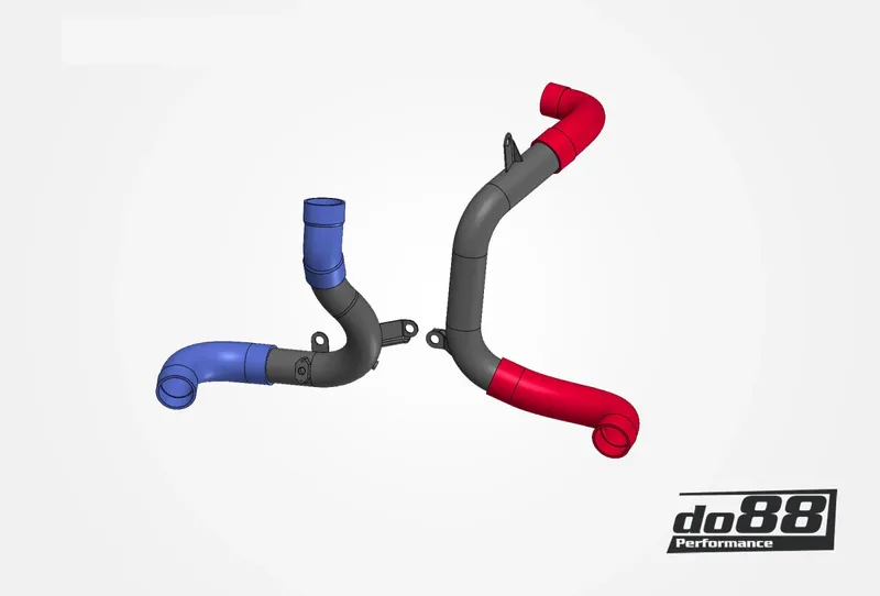 Tryckrör Svart VW Polo GTI AW (EA888 Evo4), Audi A1 40 TFSI GB (EA888 Evo4)
