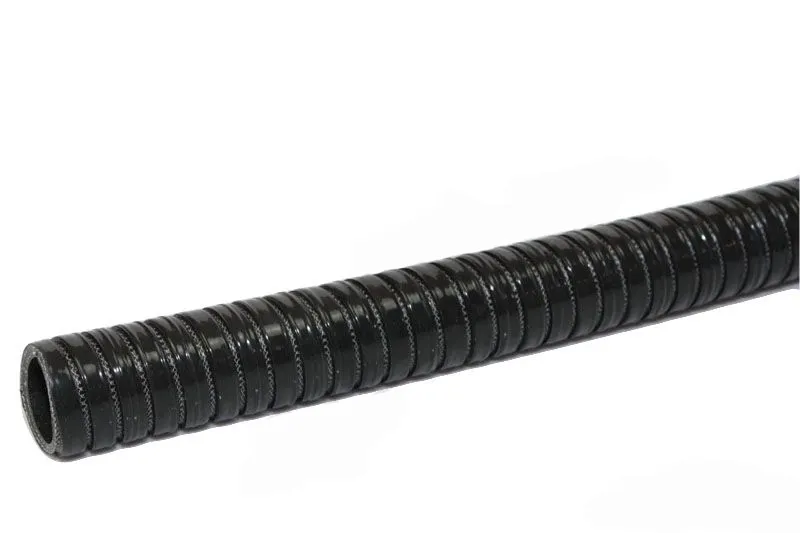 Silikonslang Svart Flexibel 1,0" (25mm), 4 meter