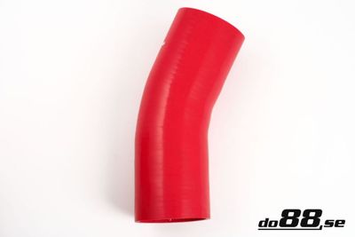 Silikonslang Röd 25 grader 3,5´´ (89mm)