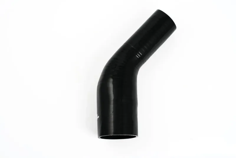 Silikonslang Svart 45° 2,5–3,5" (63–89 mm)