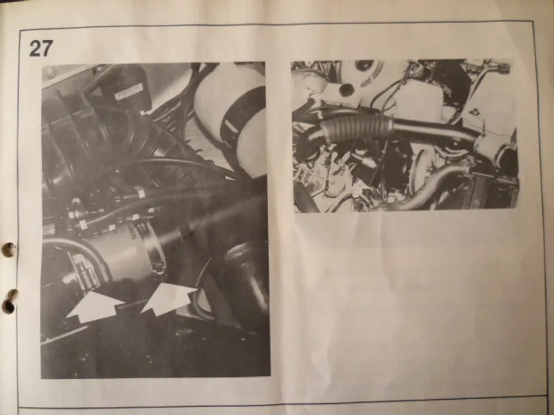 Volvo 240 Turbo (B21FT) Tryckslangar Svart