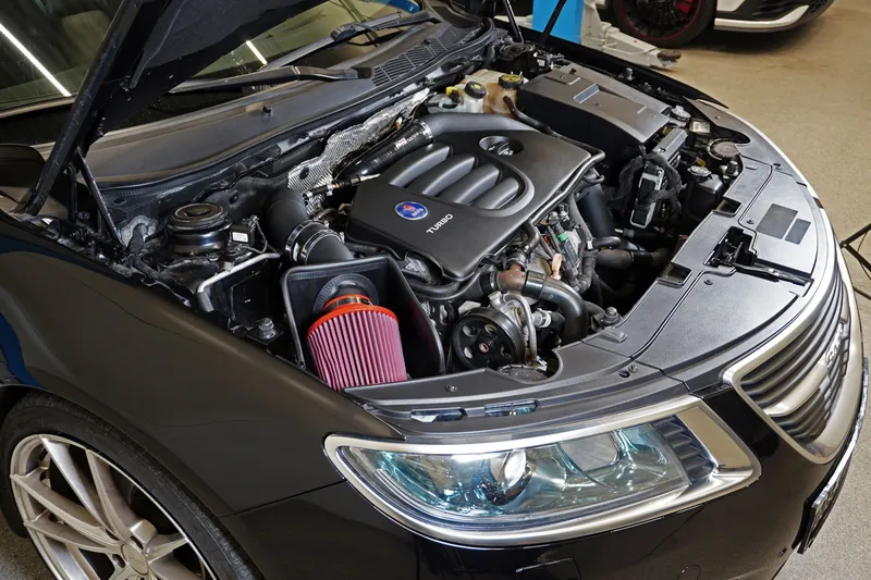 Inloppsrör SAAB 9-5 2.0T (10–11) Svart