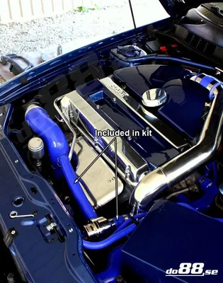 SAAB 900/9-3 Turbo (94–00) Komplementslangar Röd