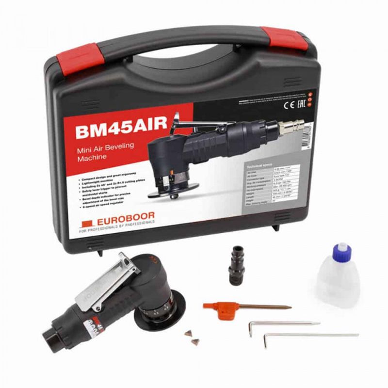 BM45AIR Luftdriven Grad- & Kantfasmaskin