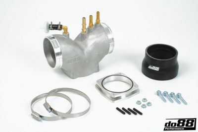 Porsche 997.1 Turbo Plenum, OEM spjällhus