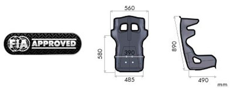 OMP HTE-R XL Kolfiber