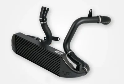 BigPack Intercooler + Tryckrör Svart Polo GTI AW / A1 40 TFSI EVO 3