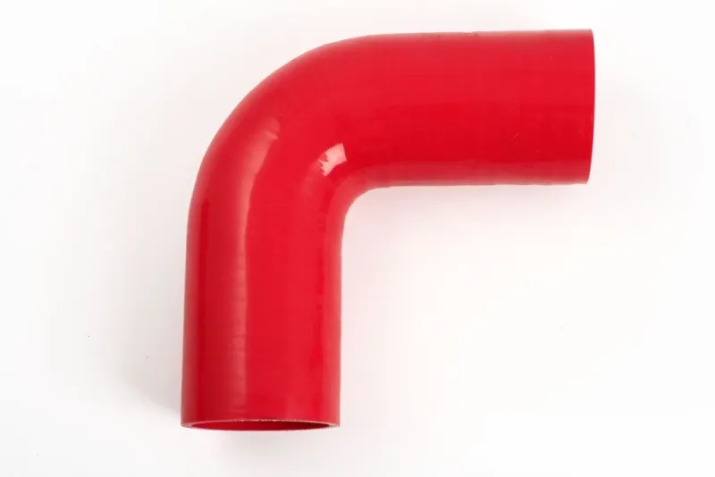Silikonslang Röd 90° 2,5" (63mm)