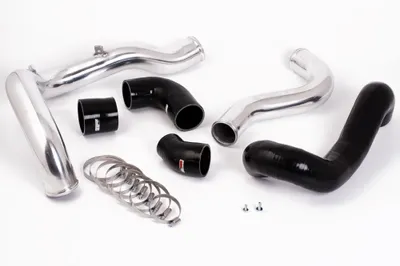 SAAB 9-3 2.8T V6 (2006–2011) Tryckrör med Svarta slangar