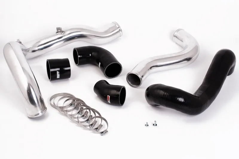 SAAB 9-3 2.8T V6 (2006–2011) Tryckrör med Svarta slangar