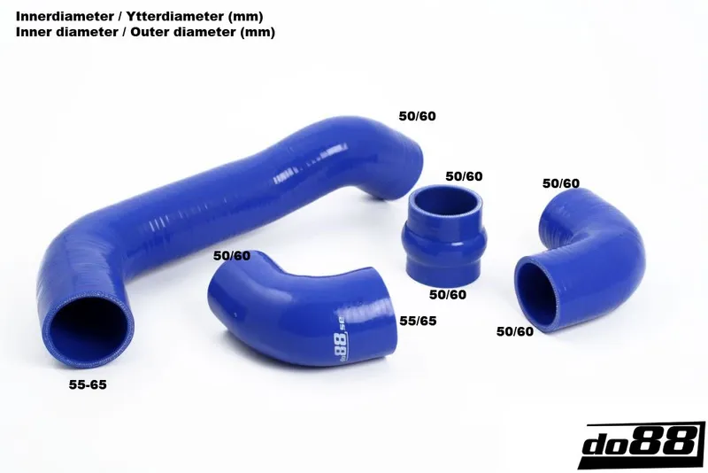 SAAB 900/9-3 Turbo (94–00) Tryckslangar Svart