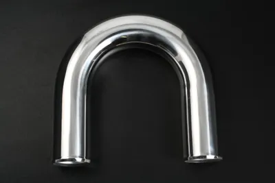 Aluminiumrör 180° 3,5" (89mm)