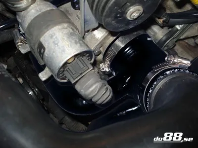 Volvo 850 / S70 / V70 Turbo (94–98) Spjällhusslang Svart