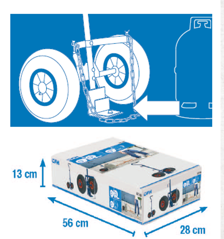 Gasolkärra Max 19