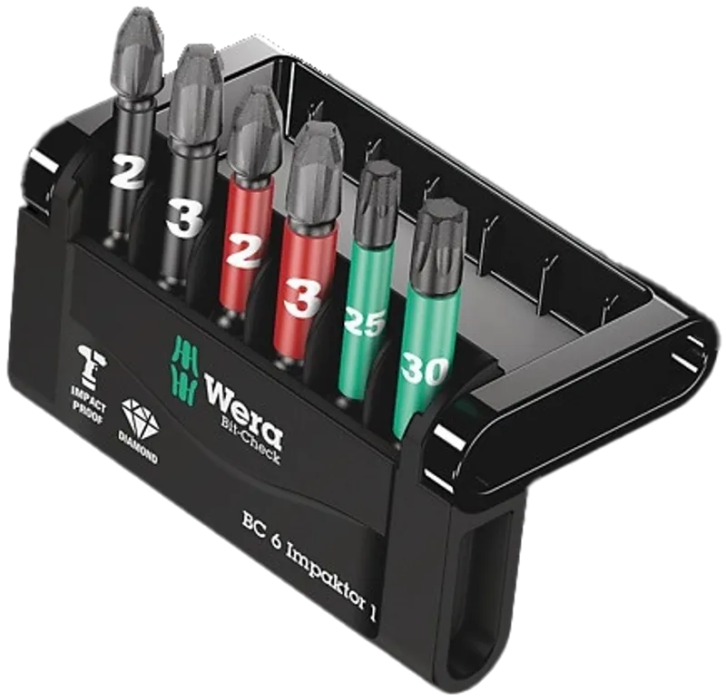 WERA Bit-Check 6 Impaktor 1