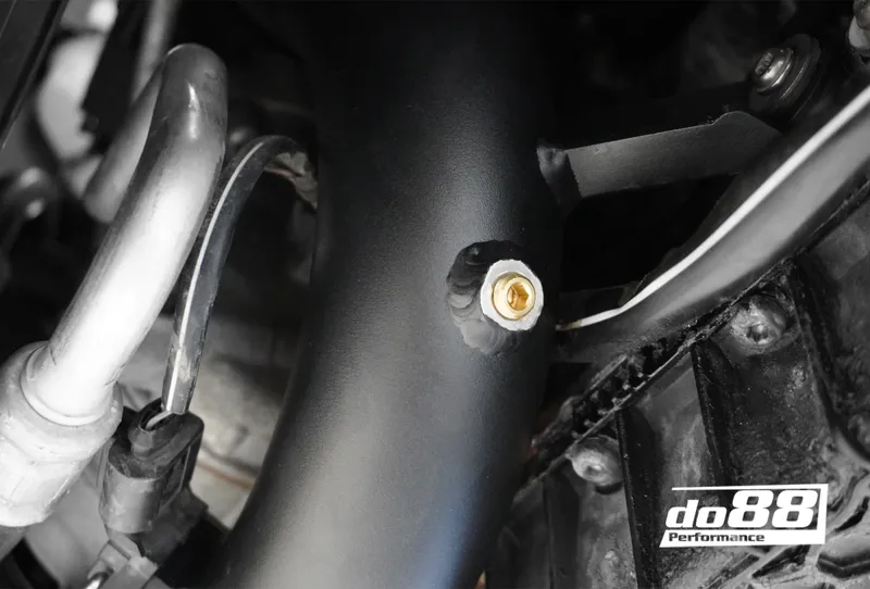 Tryckrör + Turbo Muffler Delete Svart Polo GTI 6C / Ibiza Cupra 6J