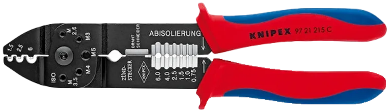KNIPEX 97 21 215 C – mångsidig presstång