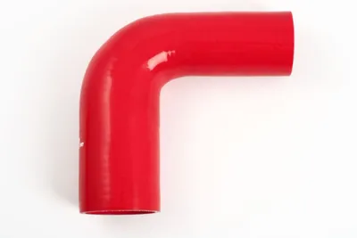 Silikonslang Röd 90° 2–2,5" (51–63mm)