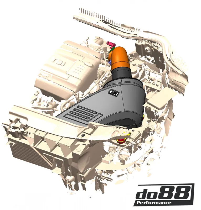 Insugssystem Svart Polo GTI 6C / Ibiza Cupra 6J / S1 8X