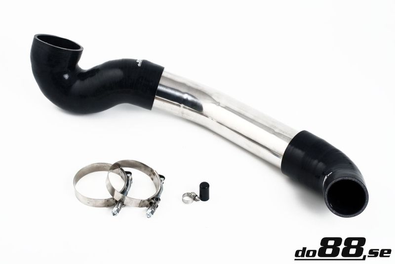 Volvo S60R V70R 04-07 Undre Intercoolerrör, Svart