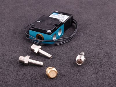 Magnetventil för elektronisk reglering av laddtryck 12V dubbelspole