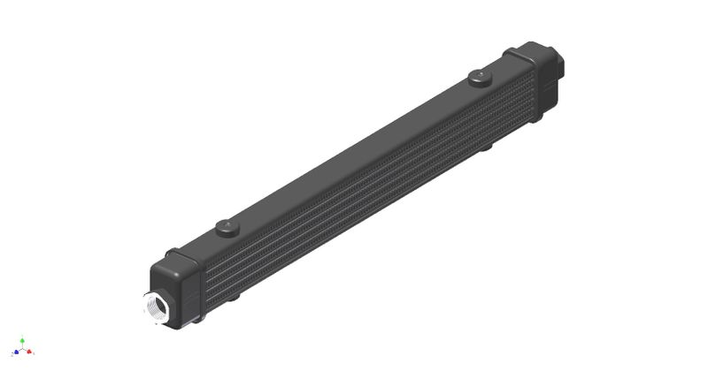 Setrab Slimline Oljekylare 6 Rader