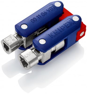 KNIPEX Apparatskåpsnyckel "DoubleJoint" 62 mm