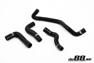 Volvo C30/C70/S40/V50 Turbo 04-13 Värmepaketslangar Svart