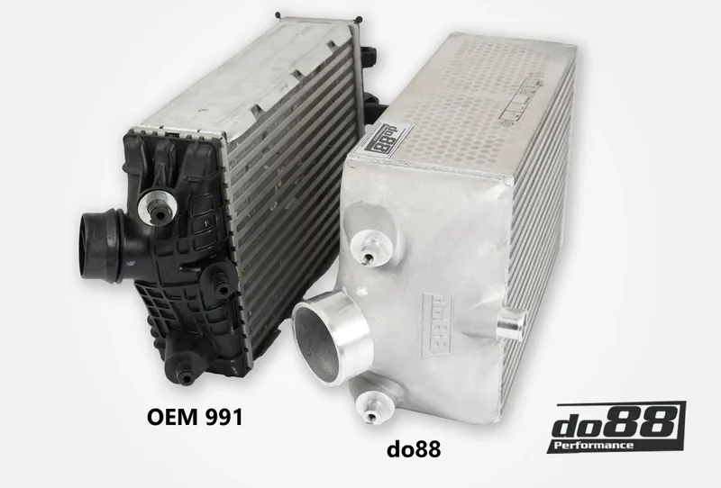 Porsche 911 (991) Turbo / Turbo S (13–) Intercooler Kit för OEM Y-rör