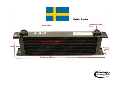 Oljekylare 13 rader cellpaket L: 358 mm H: 99,2 mm