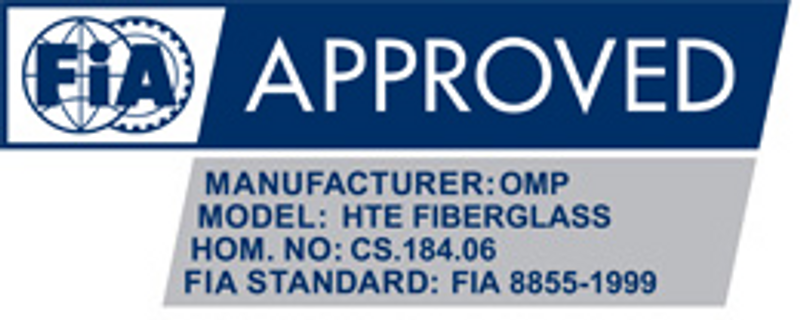 OMP HTE-R Glasfiber Racingstol