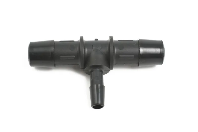 T-reducering 12,6 + 6,3 mm